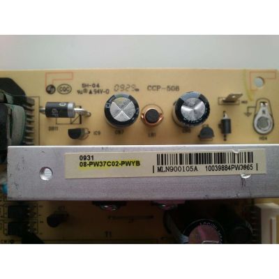 FUENTE DE PODER / RCA 276046 / 40-6PL37C-PWD1XG / 08-PW37C02-PWYB / 40-6PL37C-PWE1XG / 40-6PL37C-PWD1XG / MODELOS L40FHD41YX7 / L40FHD41YX9 / L40FHD41YX8 - Imagen 3